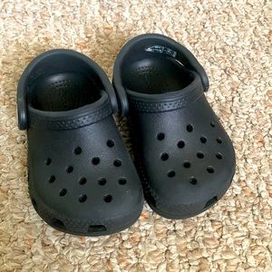 Crocs Toddler Size 5C Black